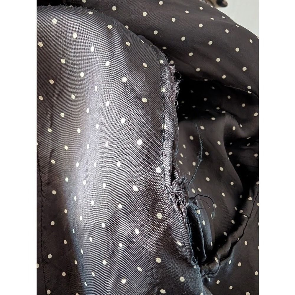 Moschino Cheap and Chic Leopard Print Trench Coat Brown Animal Pattern Size 6 - Picture 6 of 10